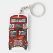 Drie bussen sleutelhanger (achterkant)
