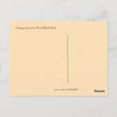 Drie Butterflies  Briefkaart (Achterkant)