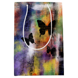Drie Butterflies Medium Cadeauzakje