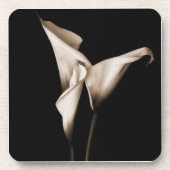 Drie Calla Lilies Bier Onderzetter (Voorkant)