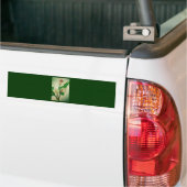 Drie Calla Lilies die botanisch acryl Bumpersticker (Op Truck)