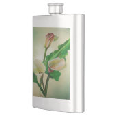 Drie Calla Lilies die botanisch acryl Flacon (Links)