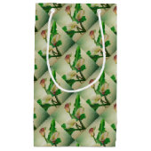 Drie Calla Lilies die botanisch acryl Klein Cadeauzakje (Voorkant)