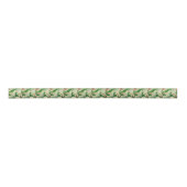 Drie Calla Lilies die botanisch acryl Satijnen Lint (Voorkant)