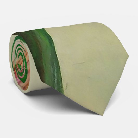 Drie Calla Lilies die botanisch acryl Stropdas (Opgerold)