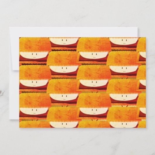 Drie Cartoon Kinderen van Birthday Kaart (Achterkant)