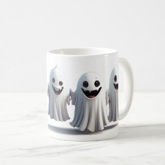 Drie cartooneskeletvrienden klaar voor Halloween � Koffiemok