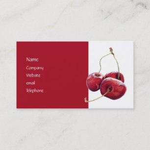 Drie Cherries-profielkaart Visitekaartje