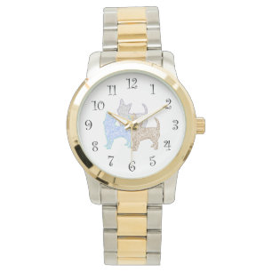 Drie Chihuahuas Watch Horloge