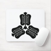 Drie Chinese ventilatoren Muismat (Met muis)