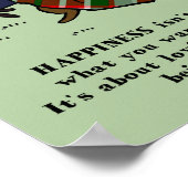 Drie chocolade labradors familie en sterrenhemel poster (Hoek)