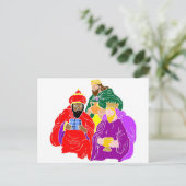 Drie Christelijke wiskundekunst Briefkaart (Staand voorkant)