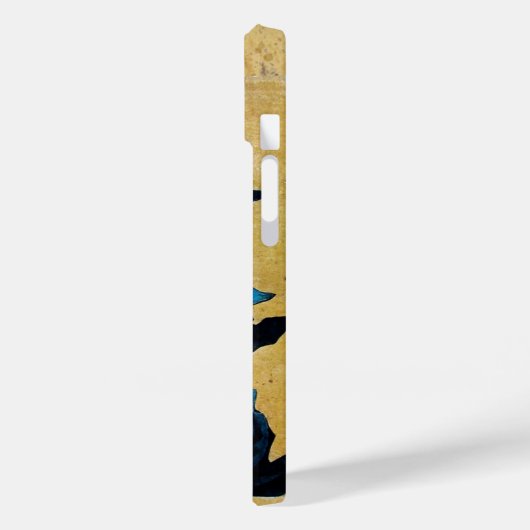 DRIE CHRISTMAS ANGELS IN BLUE PARCHCHCHMENT Case-Mate iPhone CASE (Achterkant / Links)