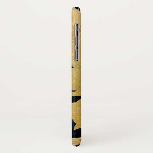 DRIE CHRISTMAS ANGELS IN BLUE PARCHMENT MONOGRAM Case-Mate iPhone CASE (Achterkant/links)