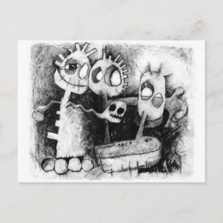 drie cijfers briefkaart