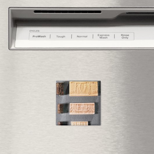 Drie cilinderzegels met indrukking magneet (Insitu (Vaatwasser))