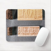 Drie cilinderzegels met indrukking muismat (Met muis)
