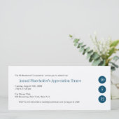 Drie Circles Collectieve Uitnodiging (Staand voorkant)