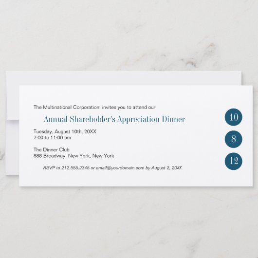 Drie Circles Collectieve Uitnodiging (Voorkant)