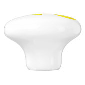 drie citroenen keramische knop (Zijkant)