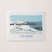 Drie Cliffs Bay Winter Scene - Jigzaag Puzzle Legpuzzel (Horizontaal)