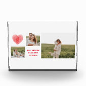 Drie Collage Couple Foto | Valentijnse cadeaus (Voorkant)