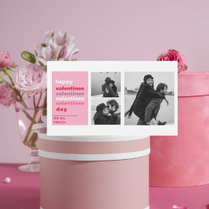 Drie collage foto   Colorful Valentijns Gift