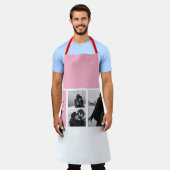 Drie collage foto | Colorful Valentijns Gift Schort (Gedragen)