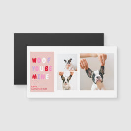 Drie collage foto | Dog Valentijns Gift