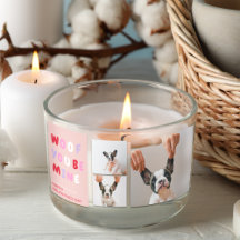 Drie collage foto | Dog Valentijns Gift