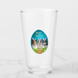 Drie Collie Paashaas  Glas