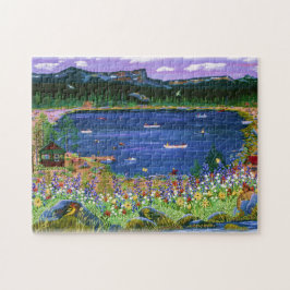 Drie Creeks meer Puzzle Legpuzzel