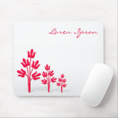 Drie Crimson Trees Muismat (Met muis)