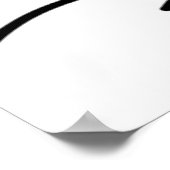 Drie Crosses op een heuvel Poster (Hoek)