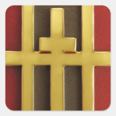 Drie Crosses Sticker (Voorkant)
