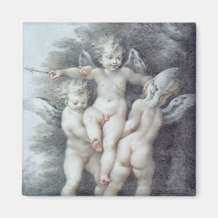 Drie Cupids Magneet