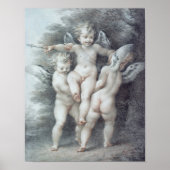 Drie Cupids Poster (Voorkant)