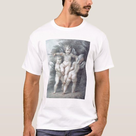Drie Cupids T-shirt (Voorkant)