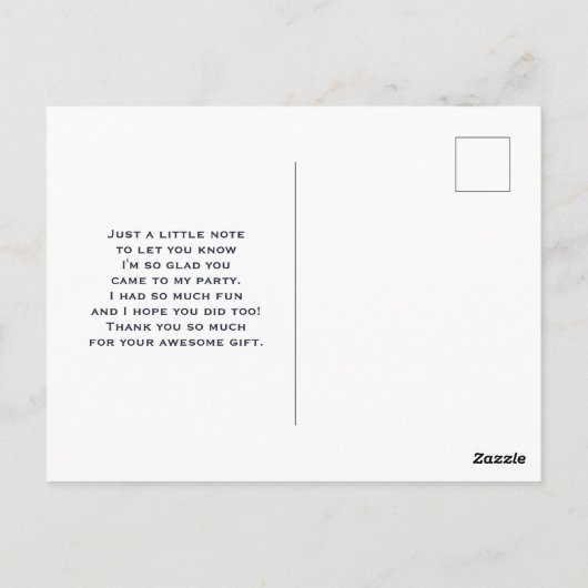 Drie Cute Cactus in Flower Pots Fun Dank je Briefkaart (Achterkant)