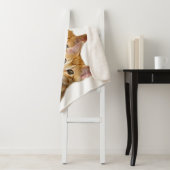 Drie Cute Ginger Cat Kittens Friends Head Foto - Sherpa Deken (In situ)