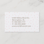 Drie Cute Kinder Play Date Card Contactkaartje (Achterkant)