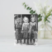 Drie Cute Little Girls  South Carolina Briefkaart (Staand voorkant)