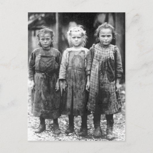 Drie Cute Little Girls  South Carolina Briefkaart (Voorkant)