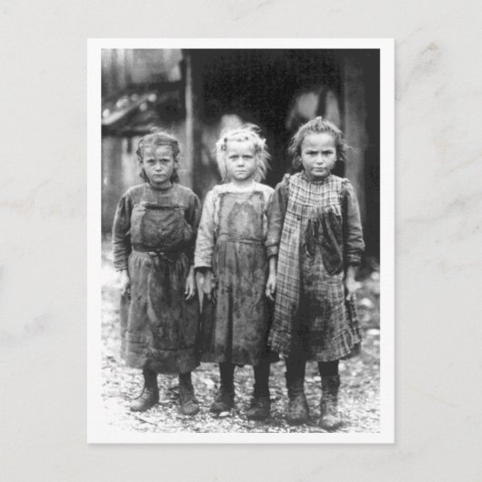 Drie Cute Little Girls  South Carolina Briefkaart (Voorkant)