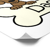 Drie Dachshunds Poster (Hoek)