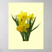 Drie Daffodils Permanent Guard Poster (Voorkant)