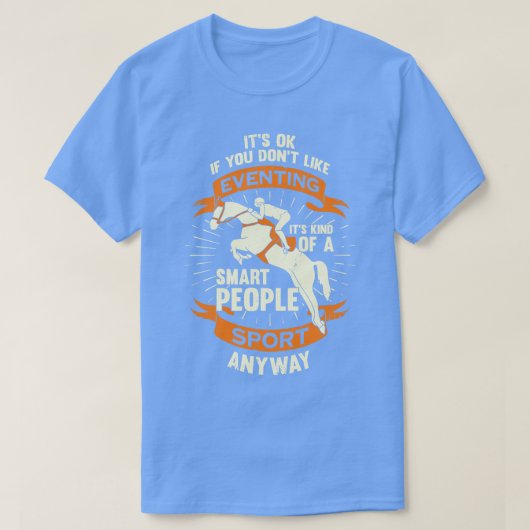 Drie dagen Eventuele paardenproeven Equestrian Gif T-shirt (Design voorkant)