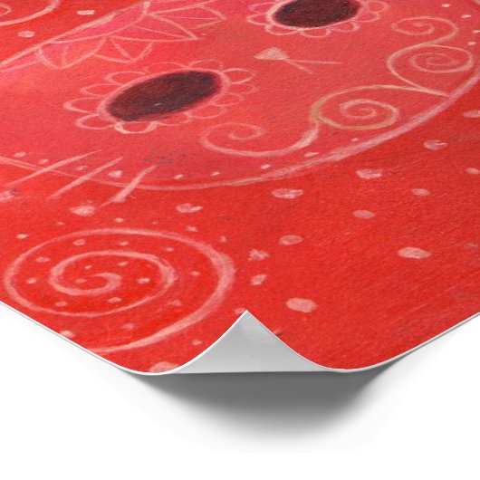 Drie dagen van de dode schedels poster (Hoek)