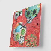 Drie dagen van de doden vierkante klok (Hoek)