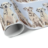 Drie Dalmatiërs Cadeaupapier (Rol Hoek)
